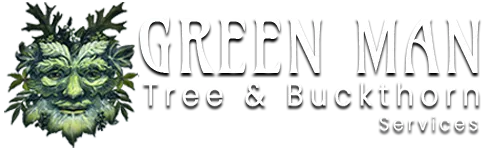 Green Man Tree & Buckthorn Services Logo